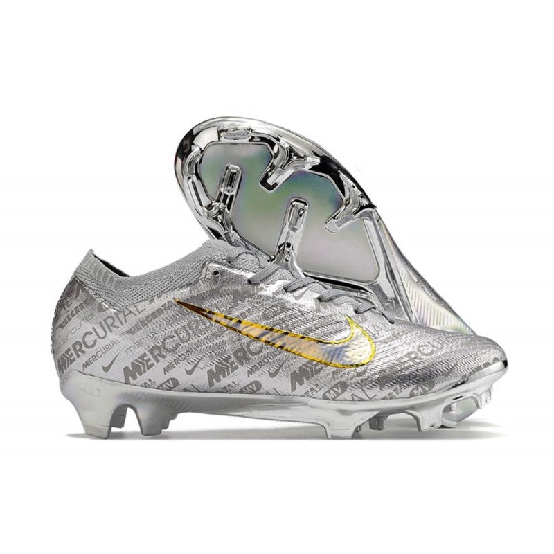 Nike Zoom Mercurial Vapor XV Elite XXV FG Argent Métallique Or