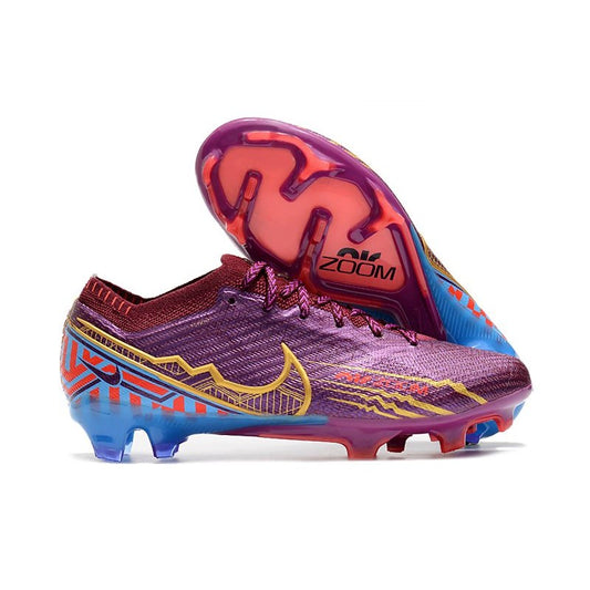 Nike Air Zoom Mercurial Vapor XV Elite FG Mbappé Foncé Betterave Mtlc Vivid Or