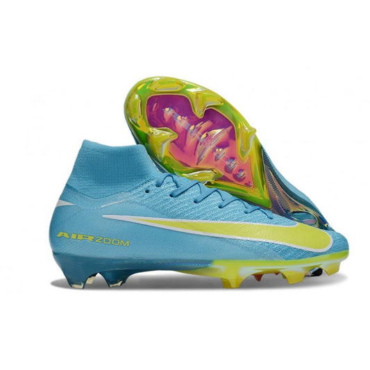 Nike Mercurial Superfly X Elite FG Bleu Jaune