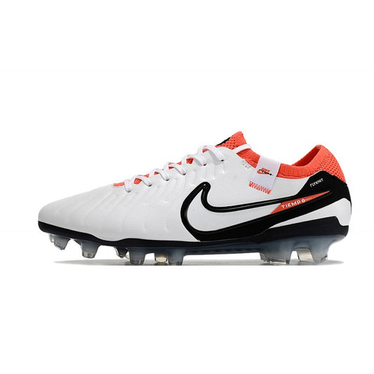 Nike Tiempo Legend X Elite FG Blanc Noir Pourpre