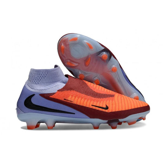 Nike Phantom 6 Haute Elite FG Teinte Royale Cramoisi Vif Noir
