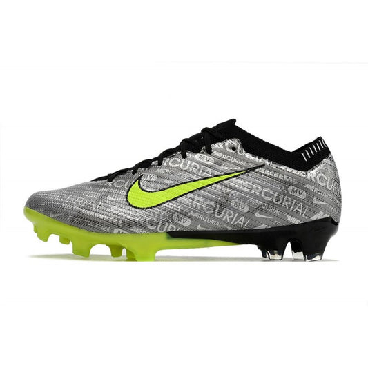 Nike Zoom Mercurial Vapor XV Elite FG Argent Métallique Vert Noir