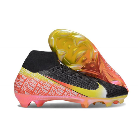 Nike Mercurial Superfly X Elite FG Noir Jaune Rouge