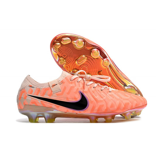 Nike Tiempo Legend X Elite FG NU Goyave Givré Noir Orange Total