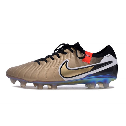 Nike Tiempo Legend X Elite FG Future Heritage Soie Dorée Mét Pièce Noir