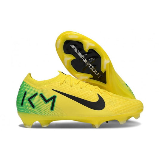 Nike Air Zoom Mercurial Vapor XVI Elite FG KM Jaune Vert Noir