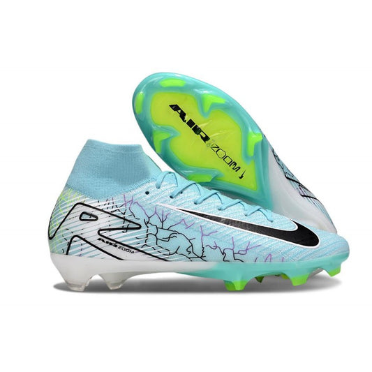 Nike Mercurial Superfly X Elite FG Vert Noir Blanc