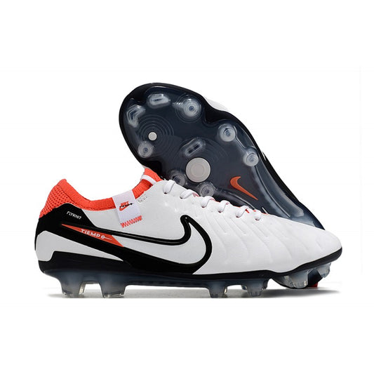 Nike Tiempo Legend X Elite FG Blanc Noir Pourpre
