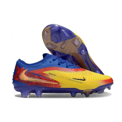 Nike Phantom 6 Elite FG Jaune Bleu Rouge Or