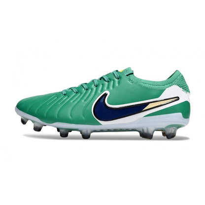 Nike Tiempo Legend X Elite FG Vert Stade Blanc Obsidienne Foncé