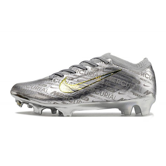 Nike Zoom Mercurial Vapor XV Elite XXV FG Argent Métallique Or