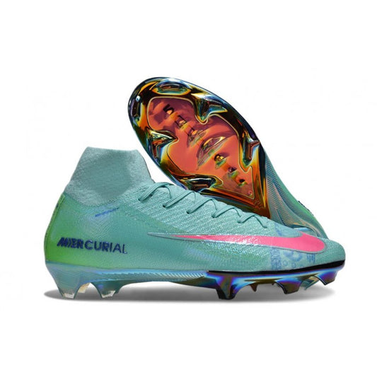 Nike Zoom Mercurial Superfly X Elite FG Vert Rose