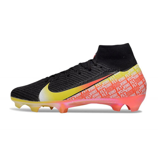 Nike Mercurial Superfly X Elite FG Noir Jaune Rouge