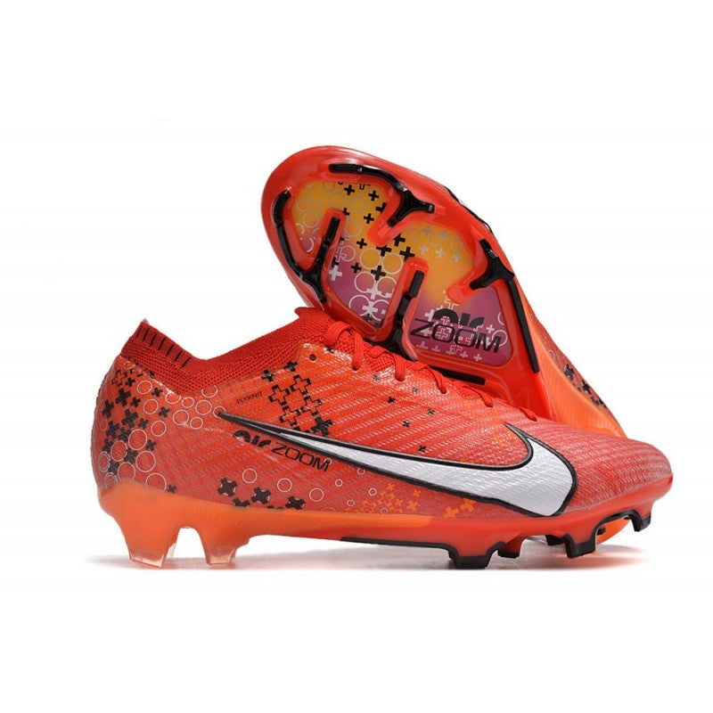 Nike Air Zoom Mercurial Vapor XV Elite FG MDS Carmin Clair Ivoire Pâle Mandarine Vif