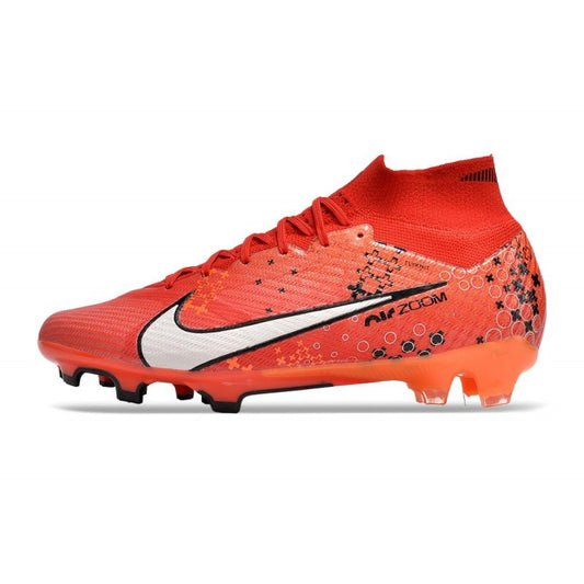 Nike Air Zoom Mercurial Superfly Elite IX FG MDS Carmin Clair Ivoire Pâle Mandarine Vif
