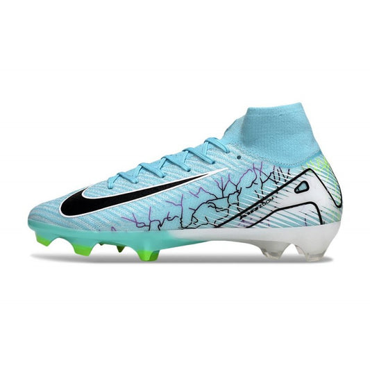 Nike Mercurial Superfly X Elite FG Vert Noir Blanc