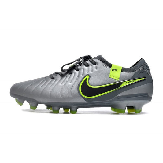 Nike Tiempo Legend X Elite FG Gris Noir Vert