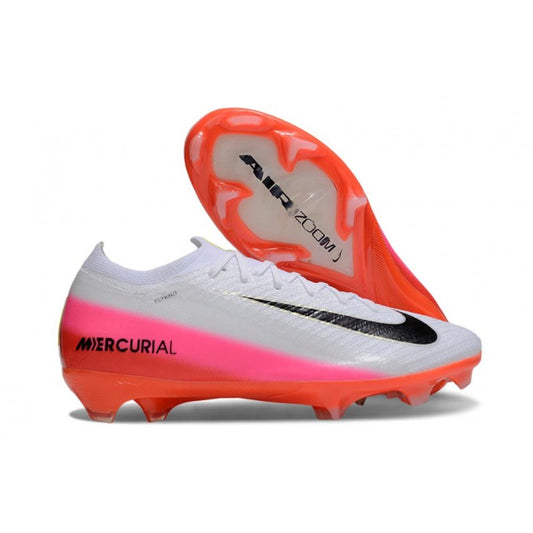 Nike Zoom Mercurial Vapor XVI Elite FG Rouge Université Blanc Obsidienne Foncé