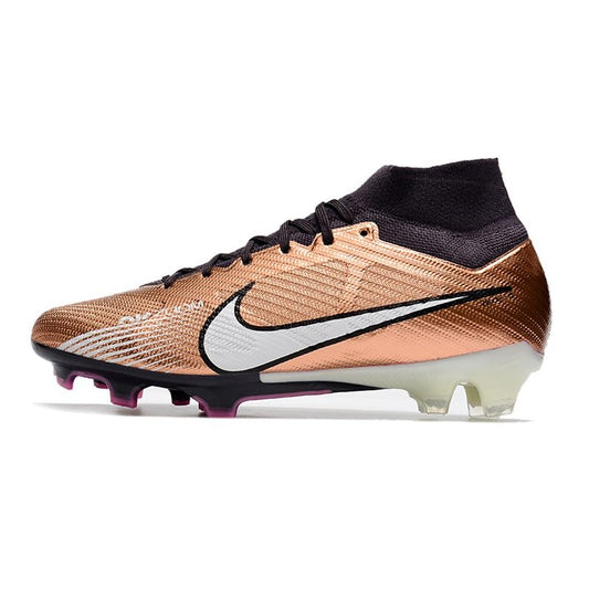 Nike Air Zoom Mercurial Superfly Elite IX FG Mbappe Cuivre Métallique