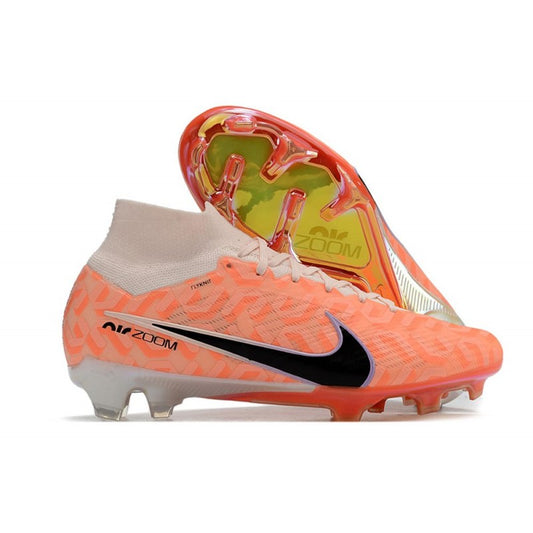 Nike Air Zoom Mercurial Superfly Elite IX NU FG Givré Noir Orange Total