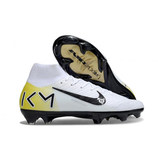 Nike Mercurial Superfly X Elite FG Blanc Noir Jaune